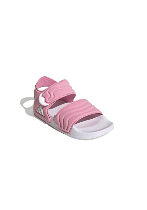 Adidas Adilette 2 Sandals Pink White Kids ADIDAS CORE | Sandals | JS2518-